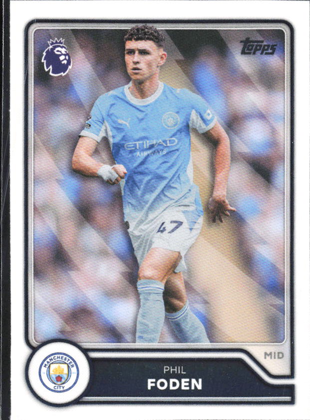 2026-27 Topps Premier League #183 Phil Foden – framsida