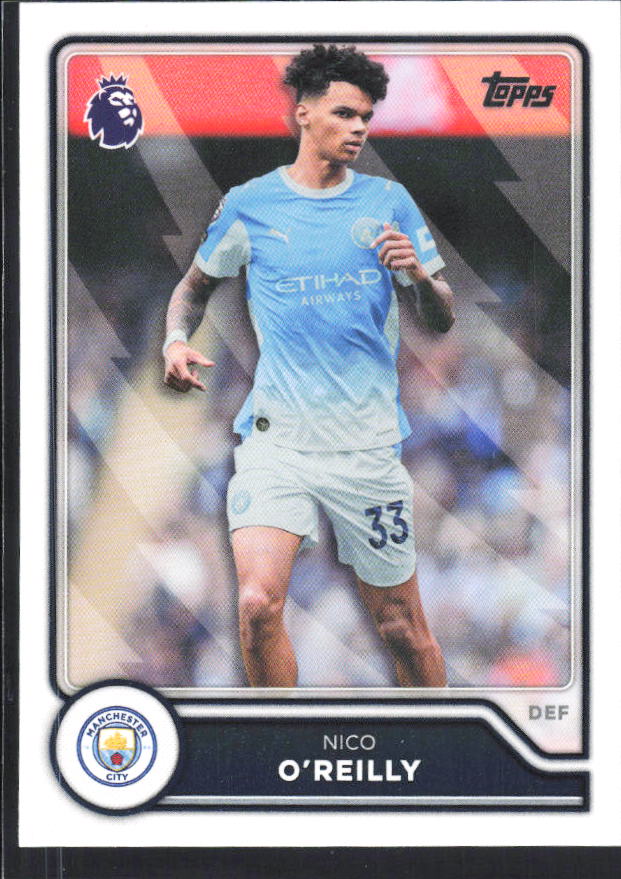 2026-27 Topps Premier League #178 Nico O'Reilly – framsida
