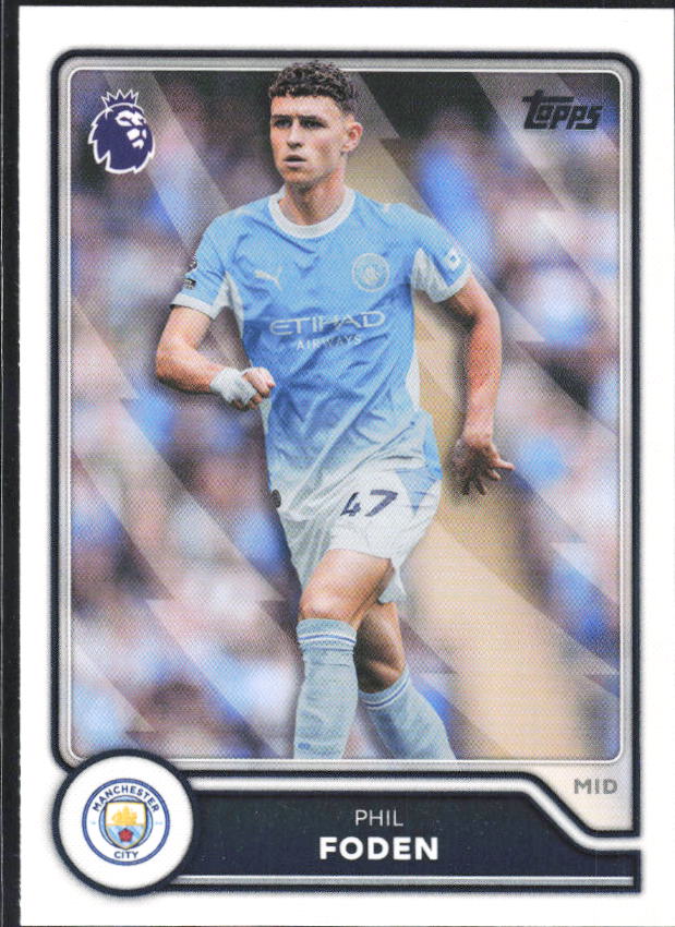 2026-27 Topps Premier League #183 Phil Foden – framsida