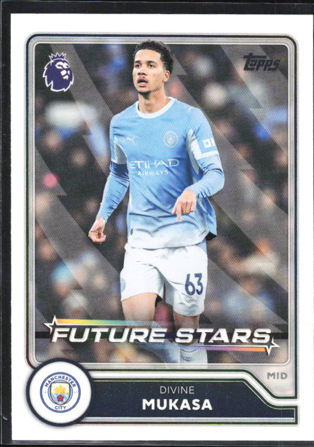2026-27 Topps Premier League #16 Divine Mukasa Future Stars – framsida