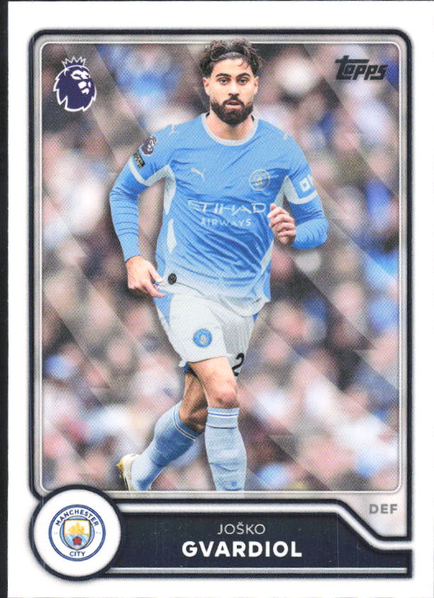 2026-27 Topps Premier League #177 Joško Gvardiol – framsida