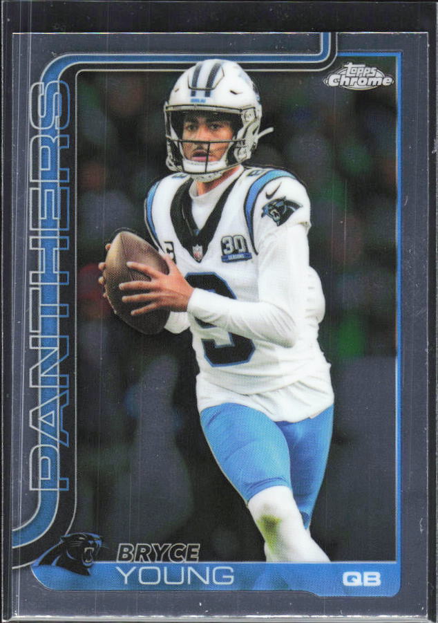 2025 Topps Chrome #40 Bryce Young – framsida