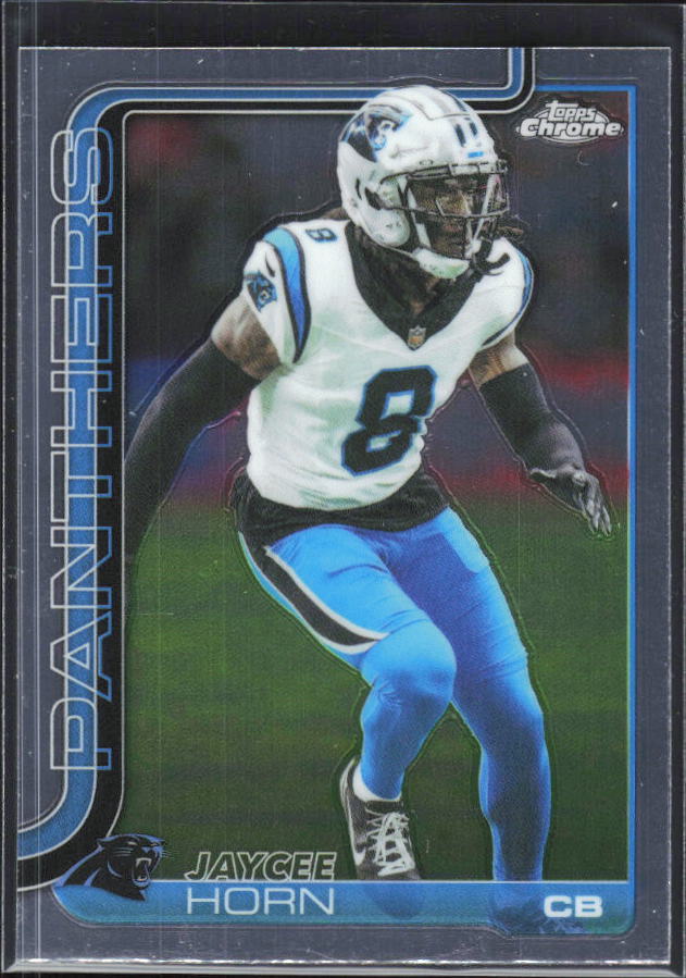 2025 Topps Chrome #41 Jaycee Horn – framsida