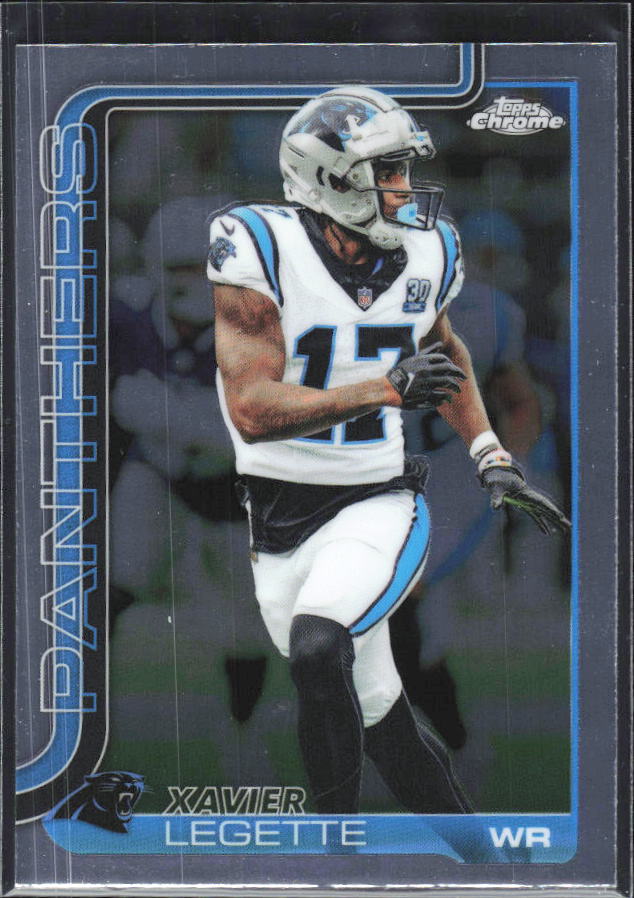 2025 Topps Chrome #38 Xavier Legette – framsida