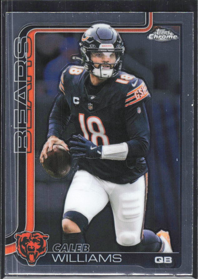 2025 Topps Chrome #52 Caleb Williams – framsida