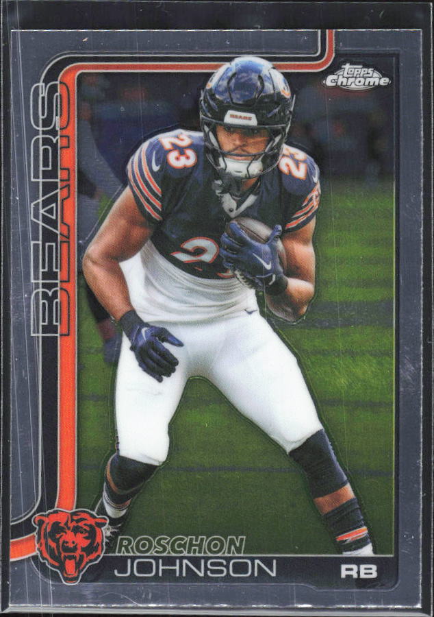 2025 Topps Chrome #55 Roschon Johnson – framsida