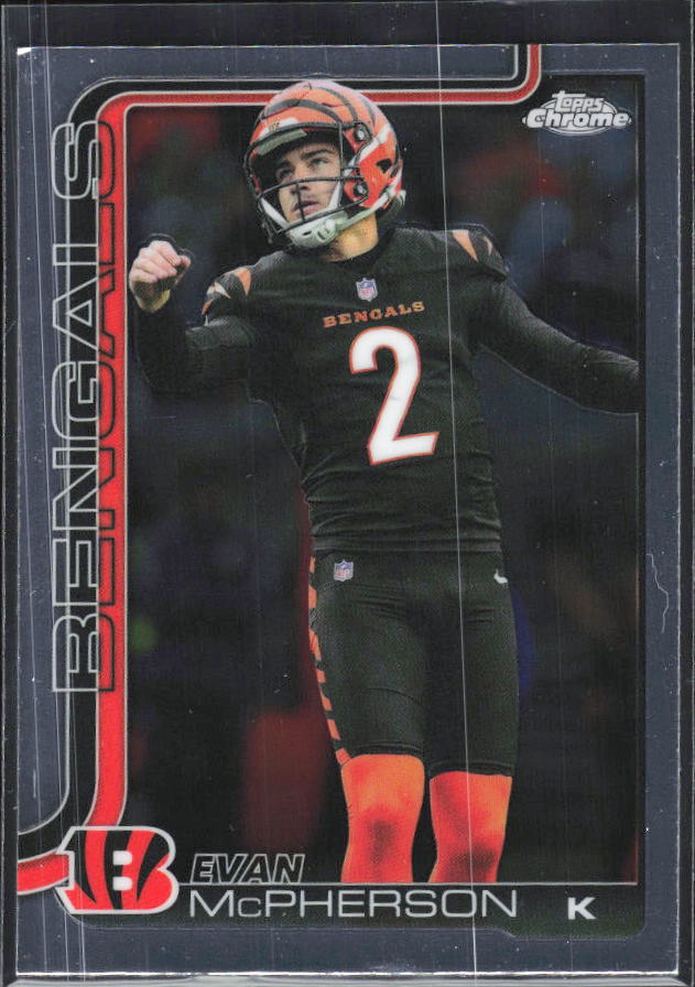 2025 Topps Chrome #64 Evan McPherson – framsida