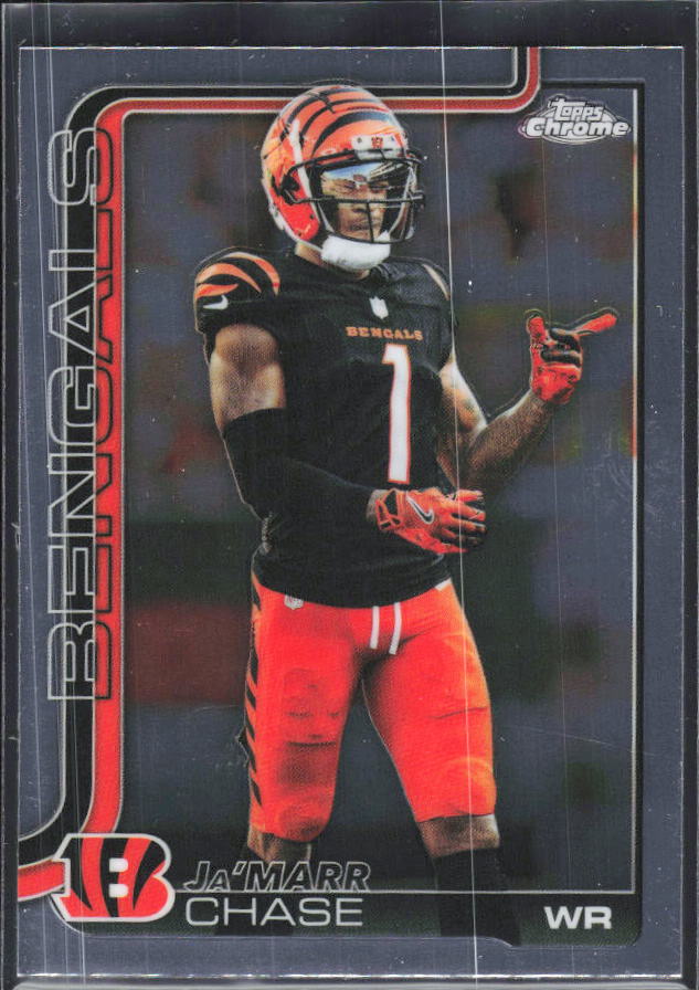 2025 Topps Chrome #58 Ja'Marr Chase – framsida