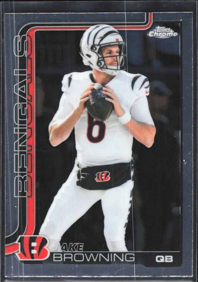 2025 Topps Chrome #63 Jake Browning – framsida