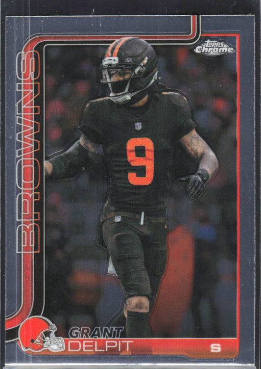 2025 Topps Chrome #66 Grant Delpit – framsida
