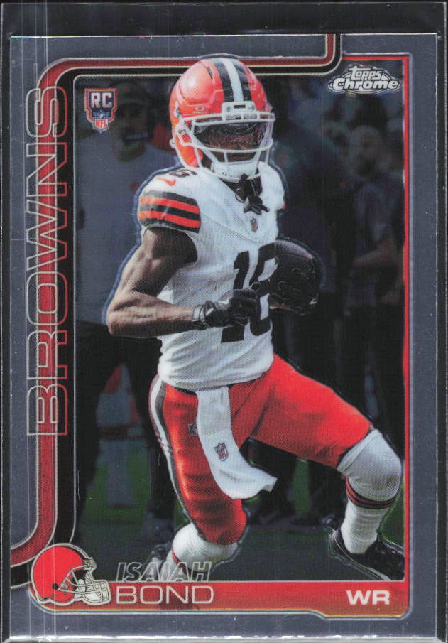 2025 Topps Chrome #341 Isaiah Bond – framsida