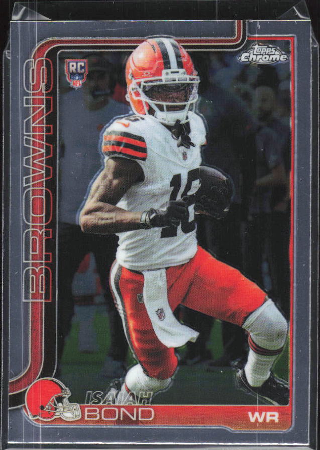 2025 Topps Chrome #341 Isaiah Bond – framsida