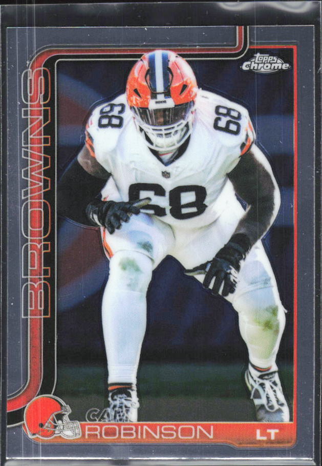 2025 Topps Chrome #124 Cam Robinson – framsida