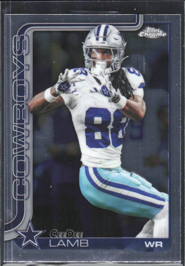 2025 Topps Chrome #76 CeeDee Lamb – framsida