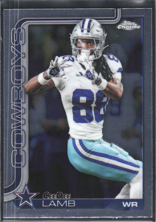 2025 Topps Chrome #76 CeeDee Lamb – framsida