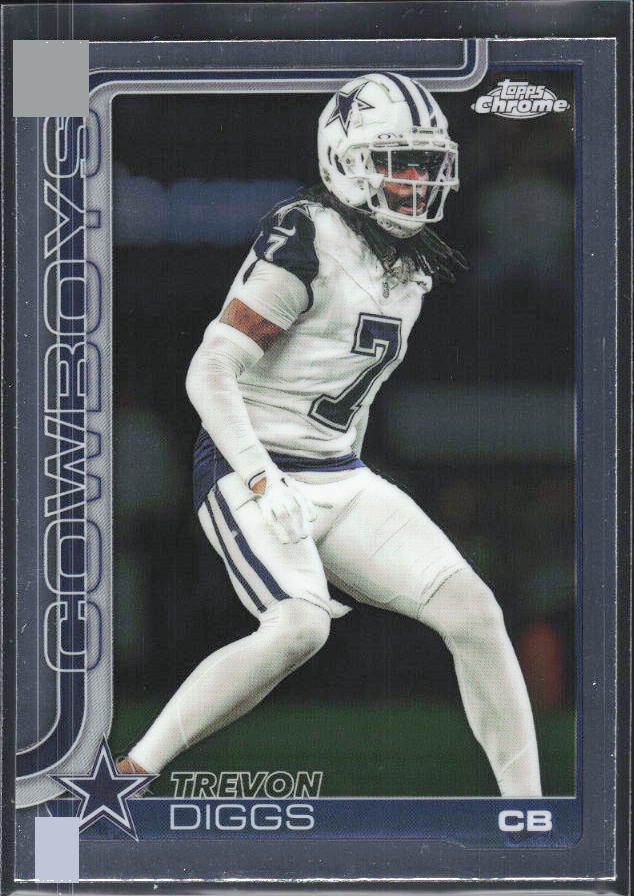 2025 Topps Chrome #83 Trevon Diggs – framsida