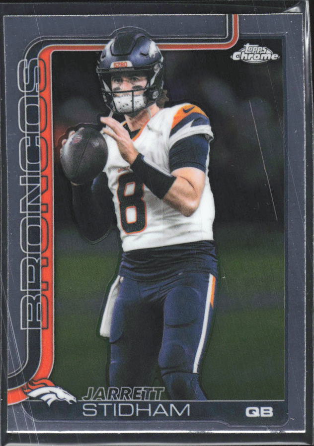 2025 Topps Chrome #89 Jarrett Stidham – framsida