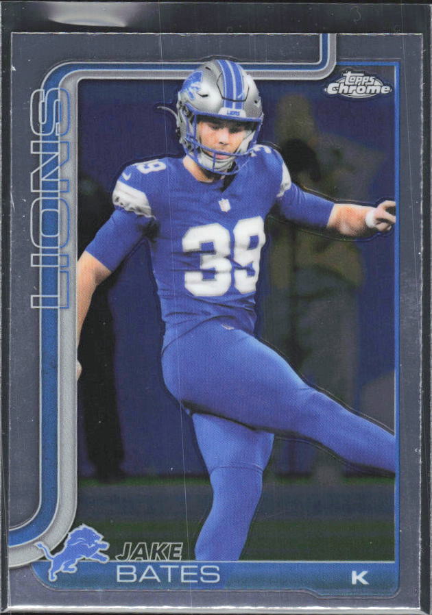 2025 Topps Chrome #105 Jake Bates – framsida