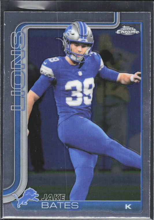 2025 Topps Chrome #105 Jake Bates – framsida