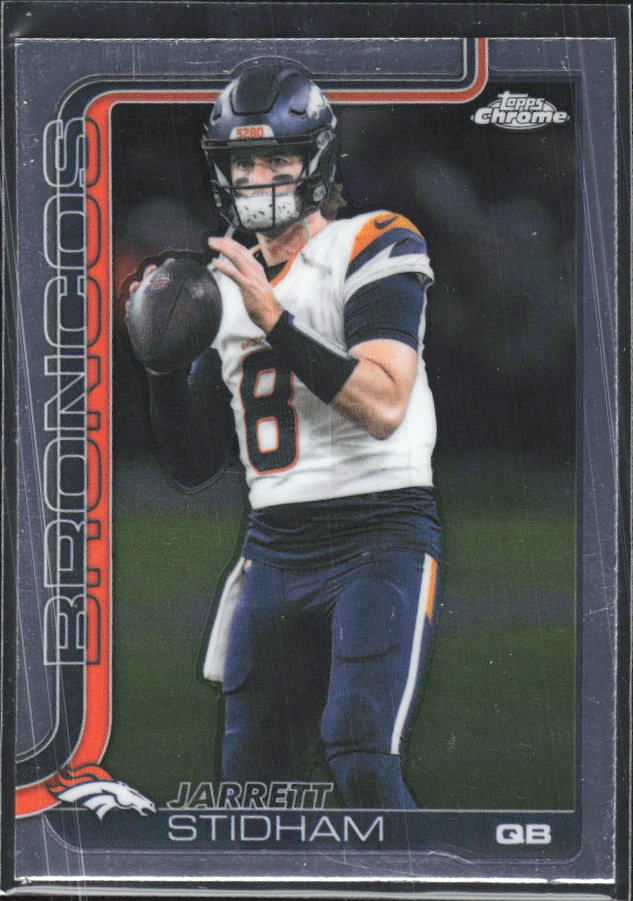 2025 Topps Chrome #89 Jarrett Stidham – framsida