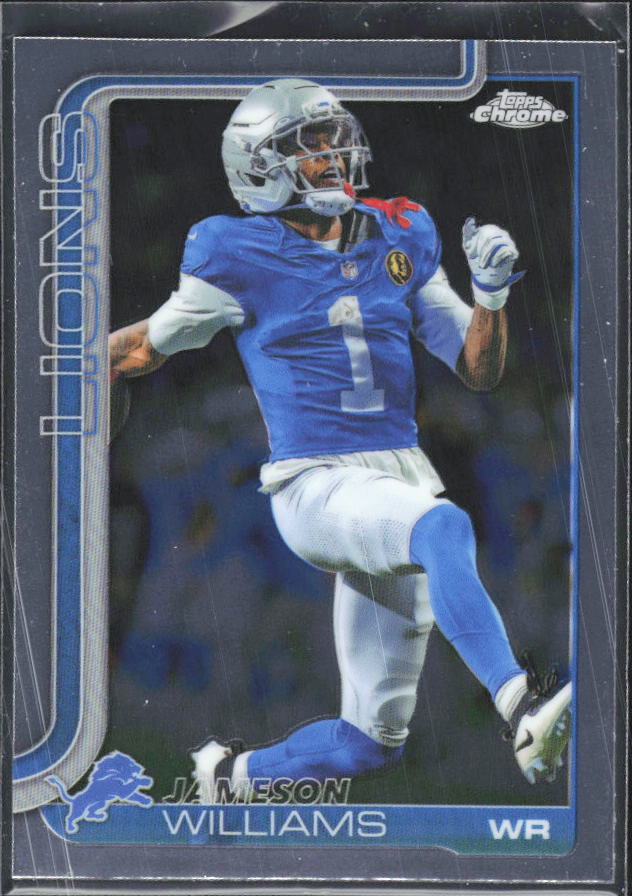 2025 Topps Chrome #97 Jameson Williams – framsida