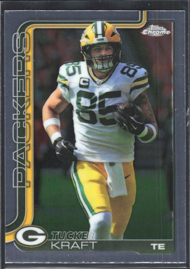 2025 Topps Chrome #108 Tucker Kraft – framsida