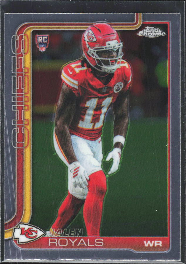 2025 Topps Chrome #337 Jalen Royals – framsida