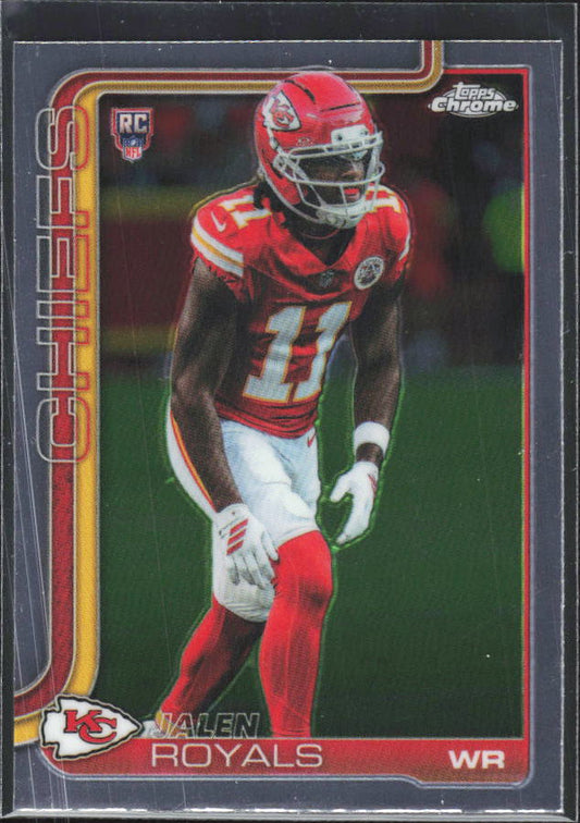 2025 Topps Chrome #337 Jalen Royals – framsida