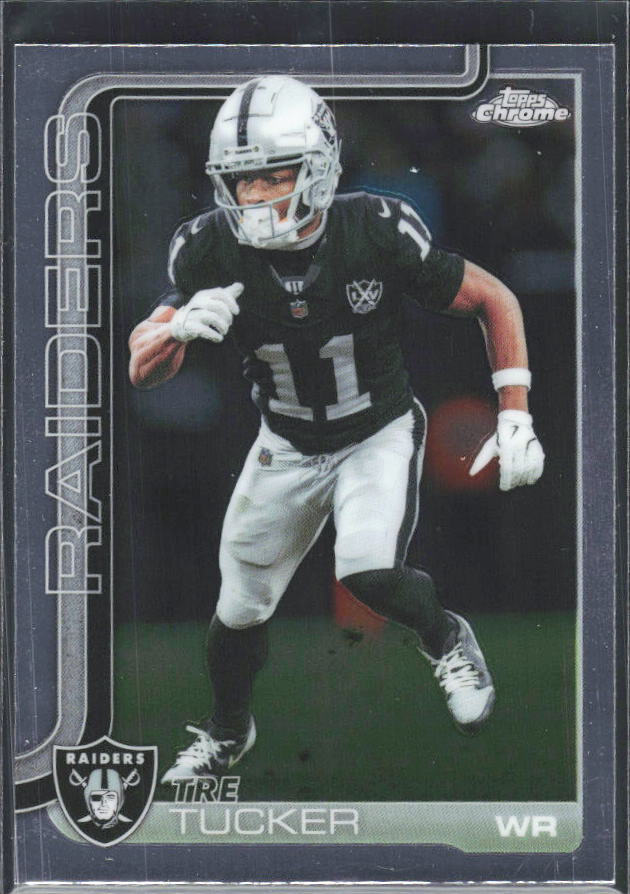 2025 Topps Chrome #175 Tre Tucker – framsida
