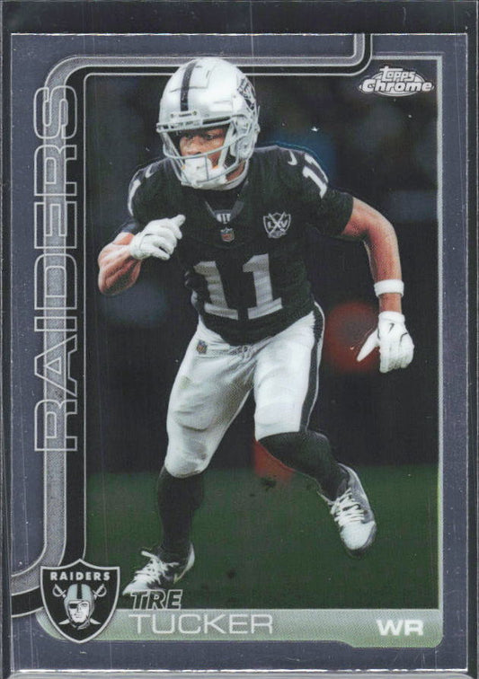 2025 Topps Chrome #175 Tre Tucker – framsida