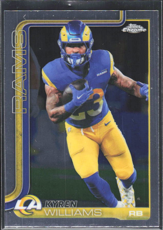 2025 Topps Chrome #168 Kyren Williams – framsida