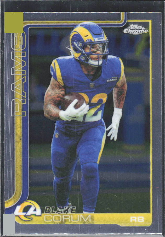 2025 Topps Chrome #171 Blake Corum – framsida