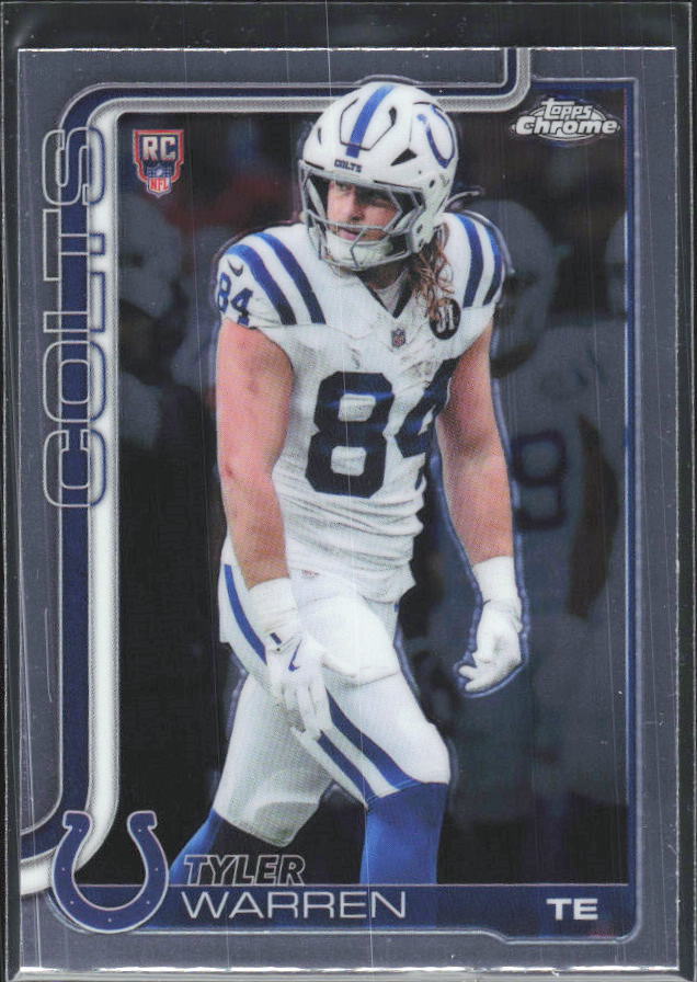 2025 Topps Chrome #346 Tyler Warren – framsida