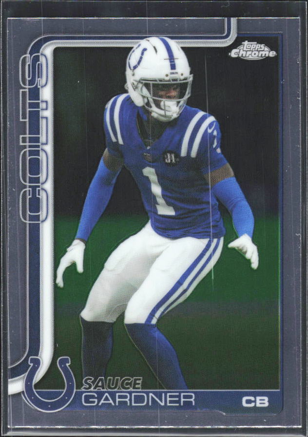 2025 Topps Chrome #242 Sauce Gardner – framsida