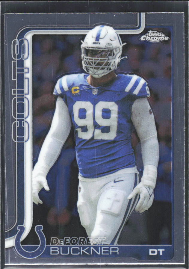 2025 Topps Chrome #133 DeForest Buckner – framsida