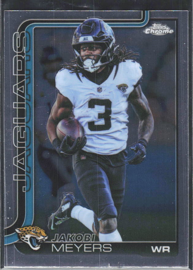 2025 Topps Chrome #176 Jakobi Meyers – framsida