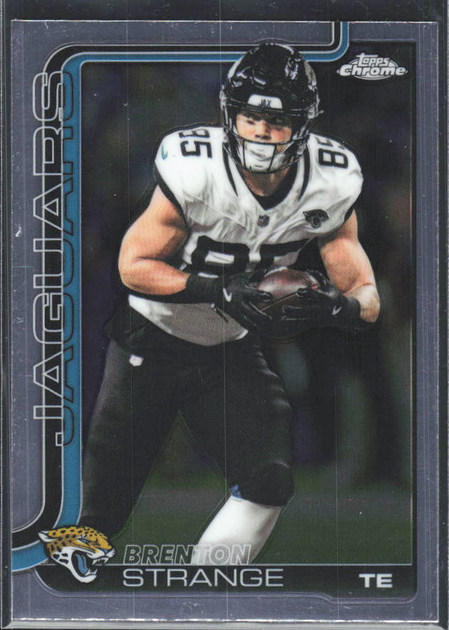 2025 2025 Topps Chrome #137 Brenton Strange – framsida