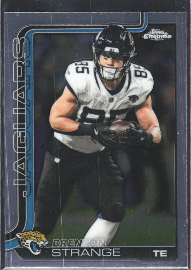 2025 Topps Chrome #137 Brenton Strange – framsida