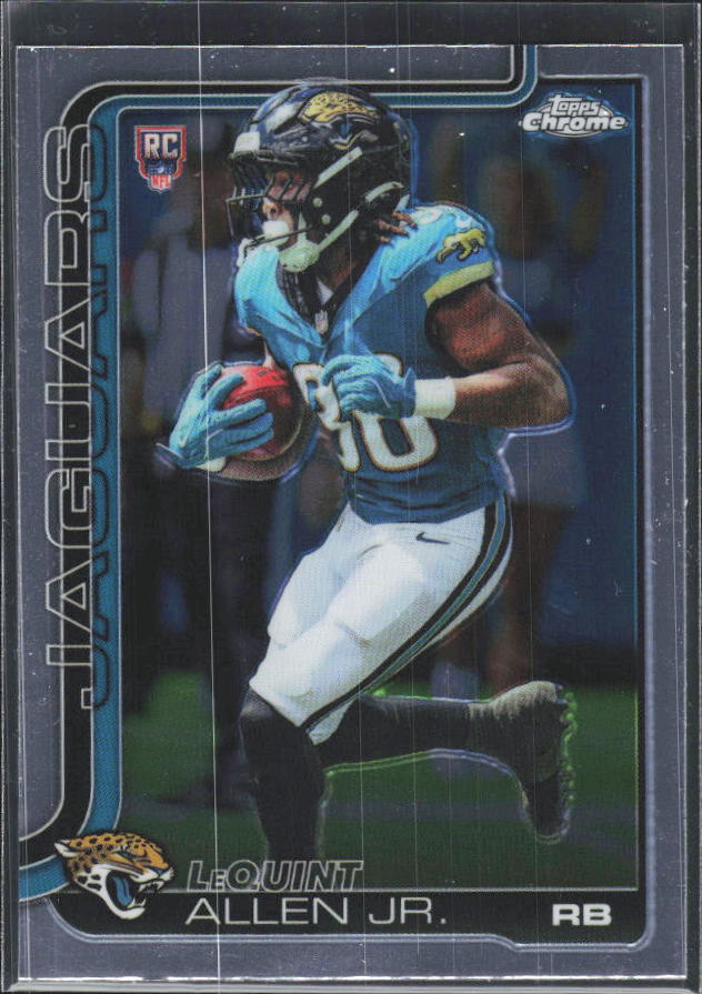 2025 Topps Chrome #384 LeQuint Allen Jr. – framsida