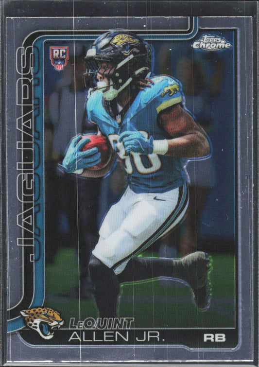 2025 Topps Chrome #384 LeQuint Allen Jr. – framsida