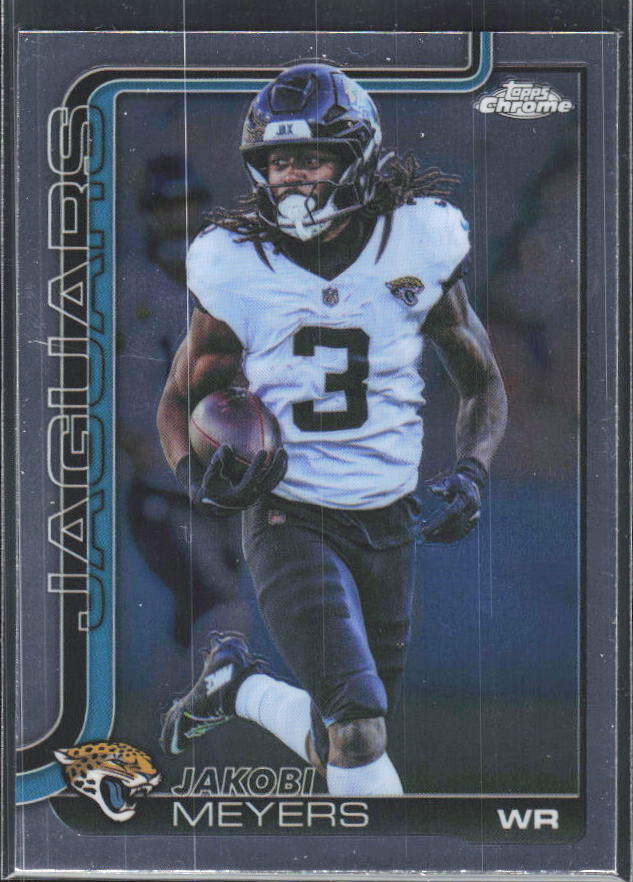 2025 Topps Chrome #176 Jakobi Meyers – framsida