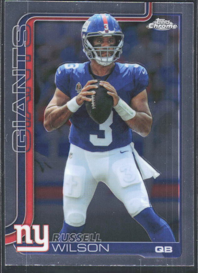 2025 Topps Chrome #229 Russell Wilson – framsida