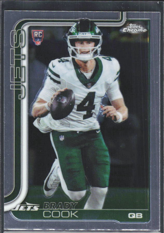 2025 Topps Chrome #319 Brady Cook – framsida