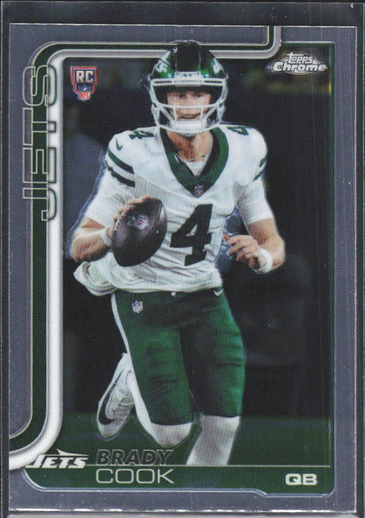 2025 Topps Chrome #319 Brady Cook – framsida