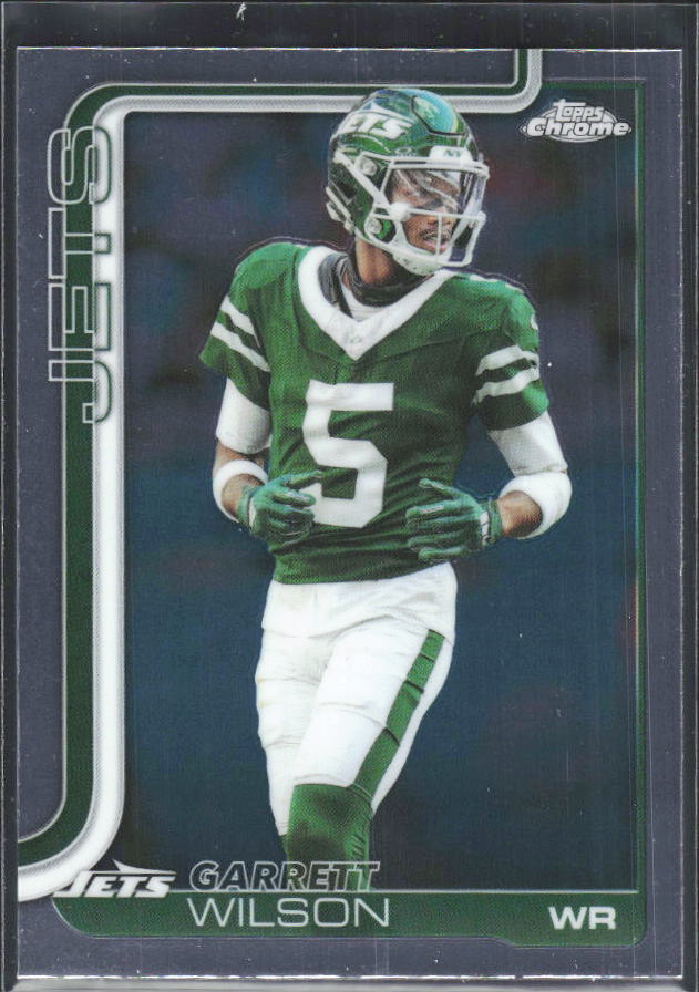 2025 Topps Chrome #235 Garrett Wilson – framsida