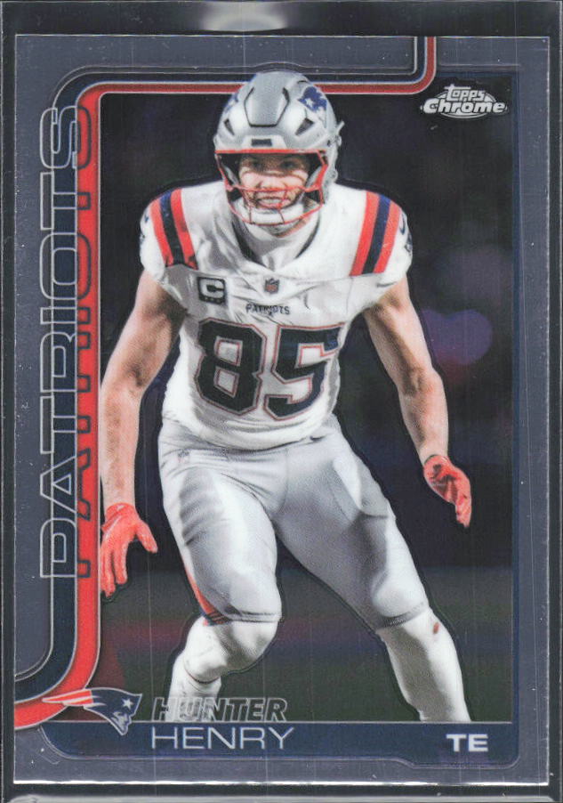 2025 Topps Chrome #209 Hunter Henry – framsida