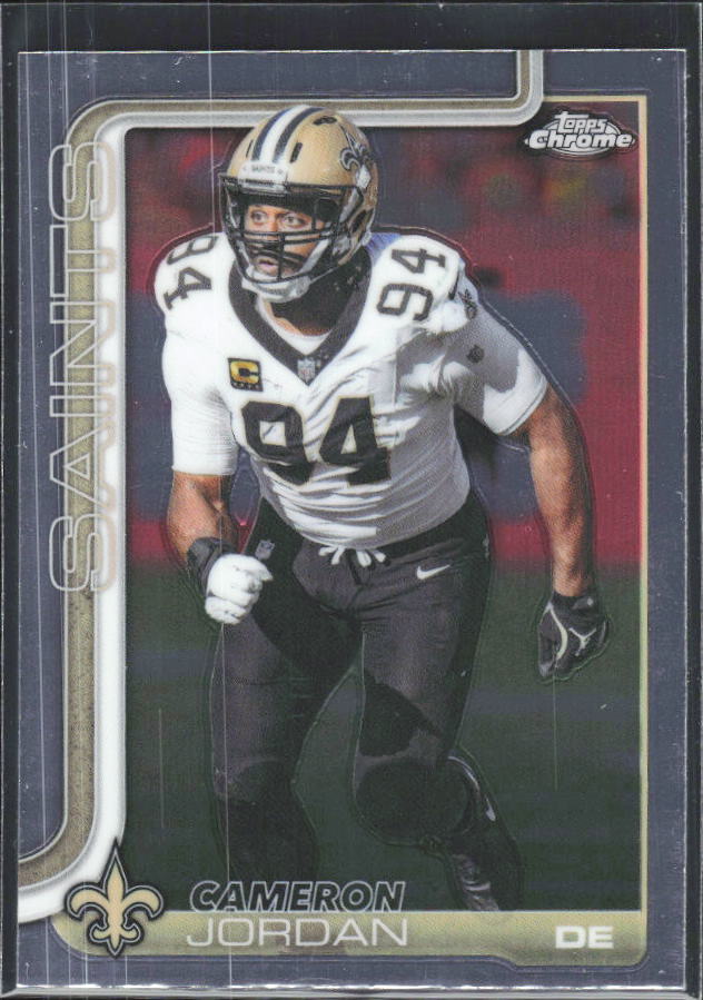 2025 Topps Chrome #221 Cameron Jordan – framsida