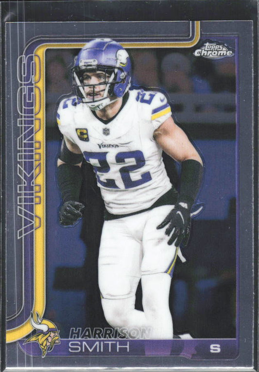 2025 Topps Chrome #204 Harrison Smith – framsida
