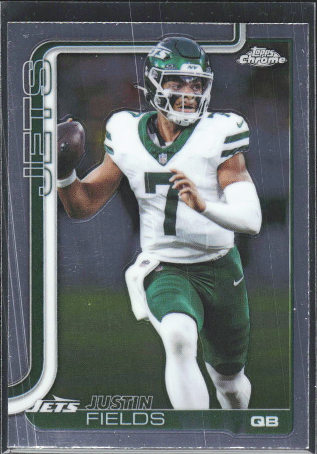 2025 Topps Chrome #237 Justin Fields – framsida