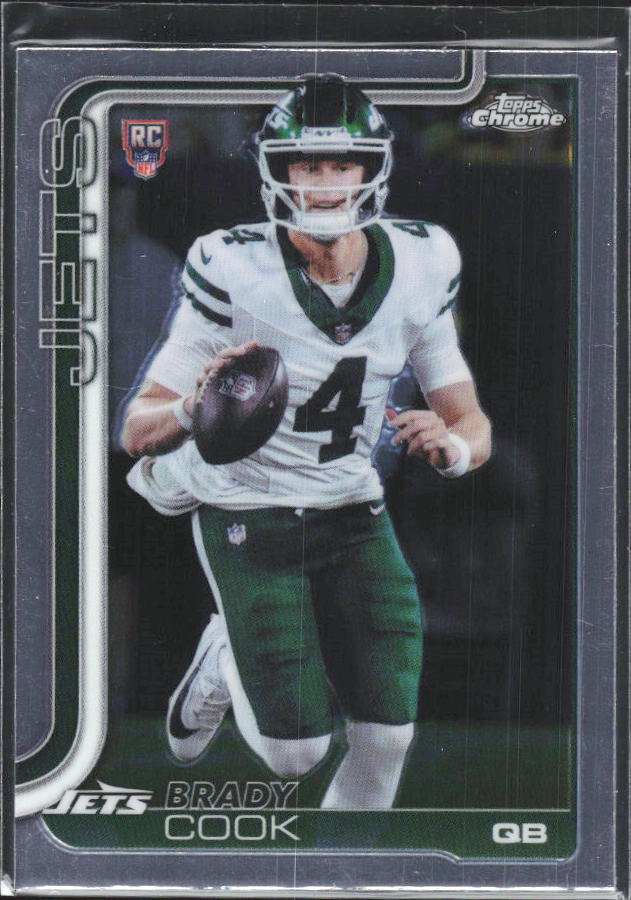 2025 Topps Chrome #319 Brady Cook – framsida